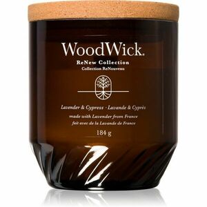 Woodwick Lavender & Cypress illatgyertya 184 g kép