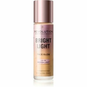Makeup Revolution Bright Light világosító tonizáló fluid árnyalat Lustre Medium Light 23 ml kép