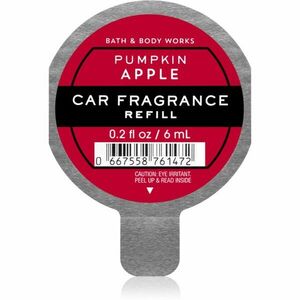 Bath & Body Works Pumpkin Apple illat autóba utántöltő 6 ml kép