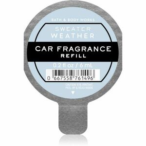 Bath & Body Works Sweater Weather illat autóba utántöltő 6 ml kép