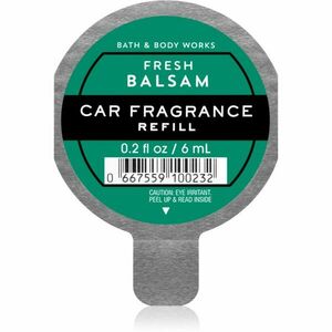 Bath & Body Works Fresh Balsam illat autóba utántöltő 6 ml kép