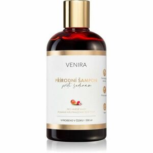 Venira Shampoo for Greying Hair természetes sampon a barna árnyalatú hajra illattal Mango and Lychee 300 ml kép