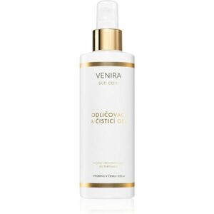 Venira Skin care Make-up remover and cleansing gel arctisztító és szemfestéklemosó gél minden bőrtípusra, beleértve az érzékeny bőrt is 200 ml kép