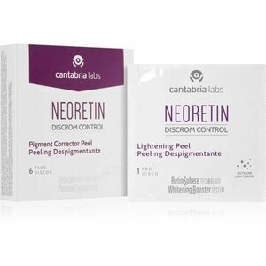 Neoretin Discrom control Lightening Peel enzimatikus peeling glikolsavval 6x1 ml kép