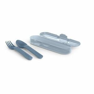 Suavinex Go Natural Cutlery Set étkészlet 12 m+ Blue 3 db kép