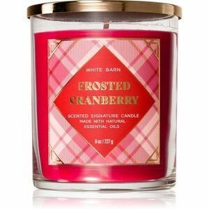 Bath & Body Works Frosted Cranberry illatgyertya 227 g kép