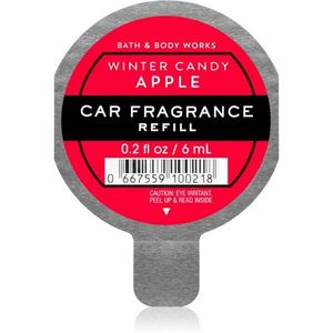 Bath & Body Works Winter Candy Apple illat autóba utántöltő 6 ml kép