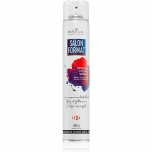 Brelil Numéro Salon Format Strong Fixing Spray hajlakk a formáért és a fixálásért 500 ml kép