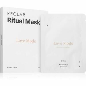 RECLAR Ritual Mask Love Mode egyszer használatos fátyolmaszk arcra minden bőrtípusra 5 db kép