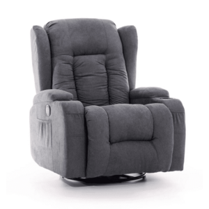 Relaxációs állítható fotel, szövet antracit kép