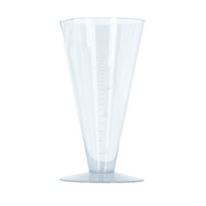 Műanyag vizeletes pohár, 250 ml kép