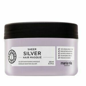 Maria Nila Sheer Silver Hair Masque erősítő maszk platinaszőke és ősz hajra 250 ml kép