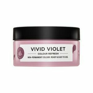 Maria Nila Colour Refresh tápláló maszk színes pigmentekkel lila árnyalatú hajra Vivid Violet 100 ml kép