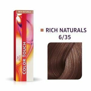 Wella Professionals Color Touch Rich Naturals professzionális demi-permanent hajszín többdimenziós hatással 6/35 60 ml kép