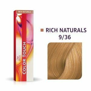Wella Professionals Color Touch Rich Naturals professzionális demi-permanent hajszín többdimenziós hatással 9/36 60 ml kép