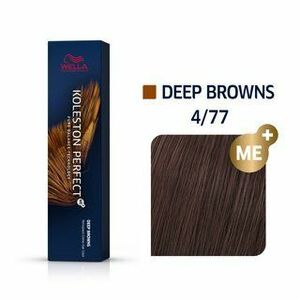Wella Professionals Koleston Perfect Me+ Deep Browns professzionális permanens hajszín 4/77 60 ml kép