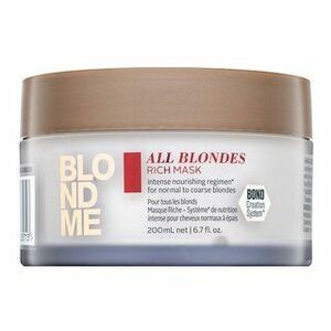 Schwarzkopf Professional BlondMe All Blondes Rich Mask 200 ml kép