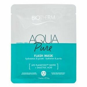 Biotherm Aqua Pure Flash Mask tisztító maszk hidratáló hatású 31 g kép
