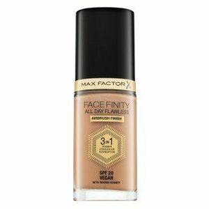 Max Factor Facefinity All Day Flawless Flexi-Hold 3in1 Primer Concealer Foundation SPF20 78 folyékony make-up 3 az 1-ben 30 ml kép