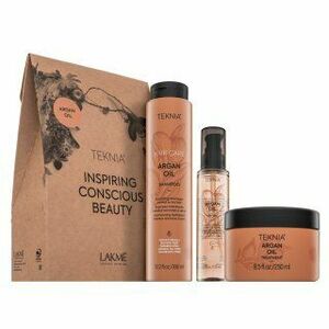 Lakmé Teknia Hair Care Argan Oil Pack készlet haj hidratálására 300 ml + 250 ml + 125 ml kép