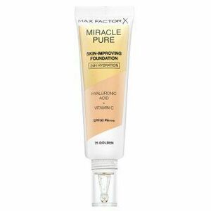 Max Factor Miracle Pure Skin 75 Golden hosszan tartó make-up hidratáló hatású 30 ml kép