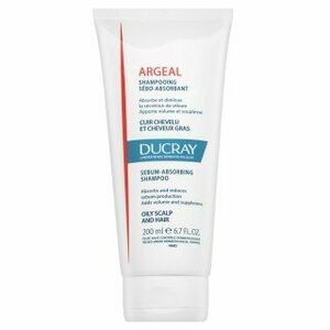 Ducray Argeal Sebum-Absorbing Shampoo erősítő sampon gyorsan zsírosodó hajra 200 ml kép