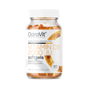 D3-vitamin 2000 NE szoftgél kapszula - OstroVit kép