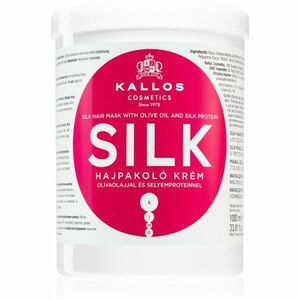 Kallos Silk maszk száraz és érzékeny hajra 1000 ml kép