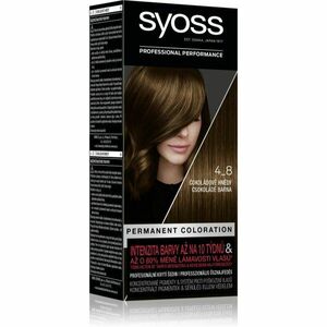Syoss Color tartós hajfesték árnyalat 4-8 Chocolate Brown kép