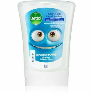 Dettol Soft on Skin Kids Explorer Power érintésmentes szappanadagoló utántöltő 250 ml kép