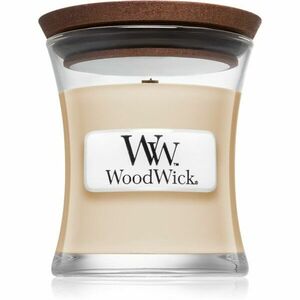Woodwick Vanilla Bean illatgyertya fa kanóccal 85 g kép
