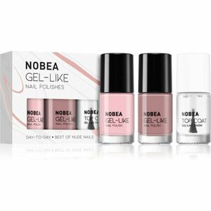 NOBEA Day-to-Day Best of Nude Nails Set körömlakk szett Best of Nude Nails kép