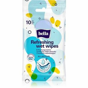 BELLA Refreshing wet wipes frissítő nedves törlőkendők 10 db kép