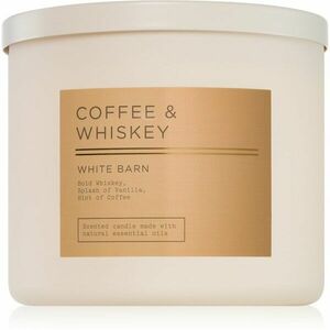 Bath & Body Works Coffee & Whiskey illatgyertya 411 g kép