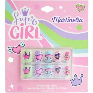 Martinelia Super Girl Nails műköröm gyermekeknek 10 db kép
