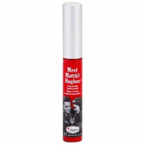 theBalm Meet Matt(e) Hughes Long Lasting Liquid Lipstick hosszantartó folyékony rúzs árnyalat Devoted 7.4 ml kép