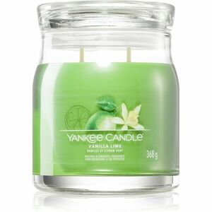 Yankee Candle Vanilla Lime illatgyertya Signature 368 g kép
