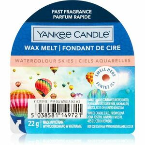 Yankee Candle Watercolour Skies illatos viasz aromalámpába 22 g kép