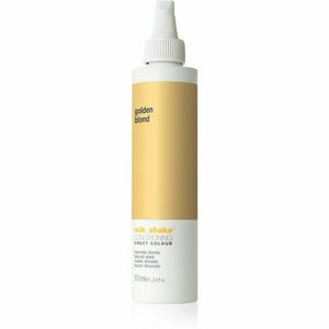 Milk Shake Direct Colour tonizáló kondicionáló az intenzív hidratálásért Golden blond 100 ml kép