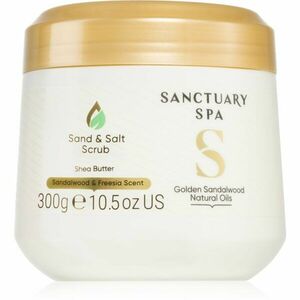 Sanctuary Spa Golden Sandalwood só peeling testre 300 g kép