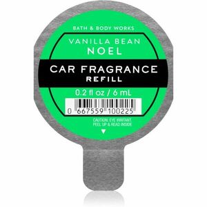 Bath & Body Works Vanilla Bean Noel illat autóba utántöltő 6 ml kép