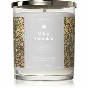 Bath & Body Works White Pumpkin illatgyertya 227 g kép