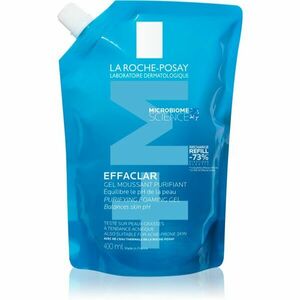 La Roche-Posay Effaclar mélyen tisztító gél zsíros és érzékeny bőrre utántöltő 400 ml kép
