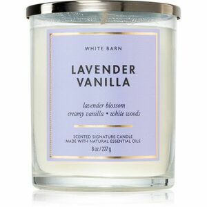 Bath & Body Works Lavender Vanilla illatgyertya 227 g kép