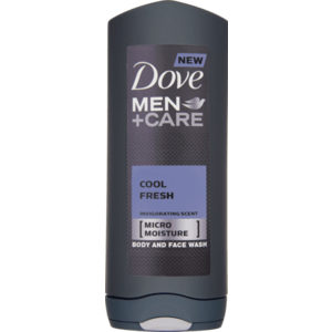 Dove Men+Care Cool Fresh tusfürdő testre és arcra 400 ml kép