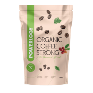 Powerlogy Organic Coffee Strong 900 g kép