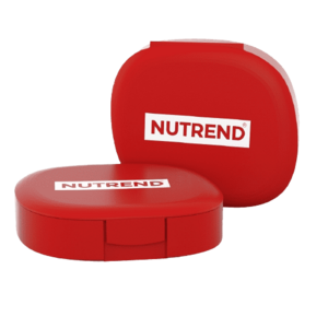 Nutrend Pill Box gyógyszeradagoló piros színben kép