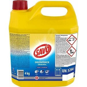 Savo Original fertőtlenítő elpusztítja a baktériumokat, vírusokat, algákat és gombákat. 4 kg kép