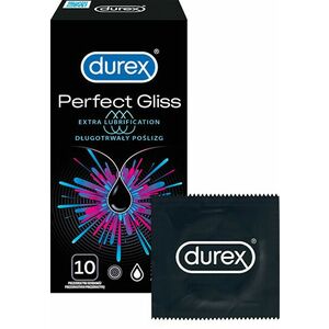 Durex Perfect Gliss óvszer 10 db kép
