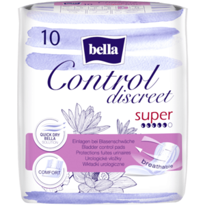 Bella Control Discreet Super Inkontinencia betét 10 db kép